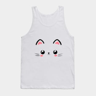 Cute cat Tank Top